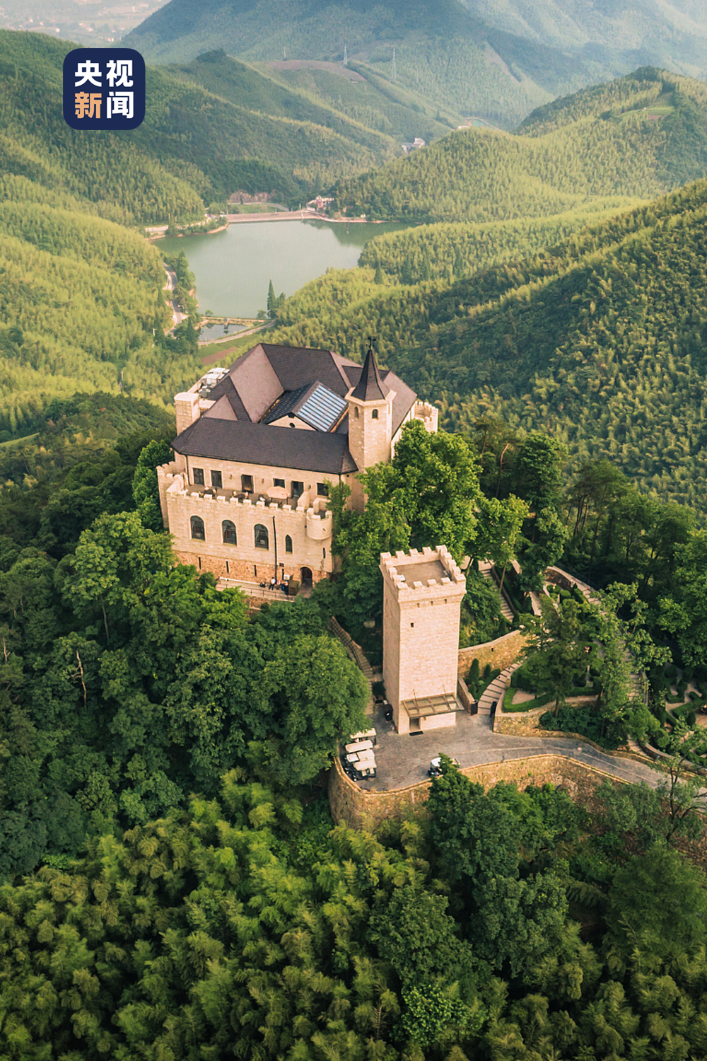 莫干山的山中城堡.