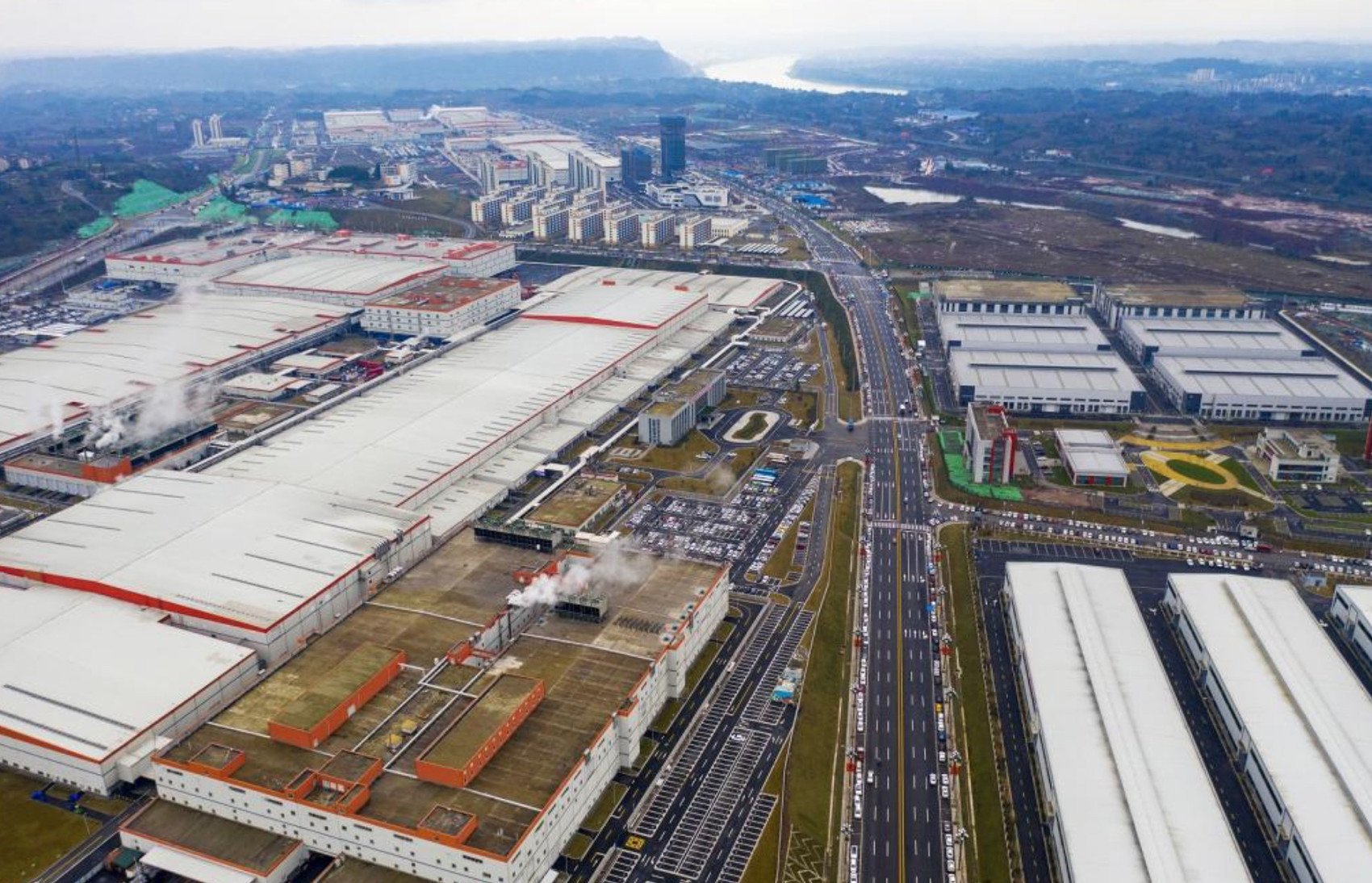 宜宾工厂鸟瞰图.宁德时代供图