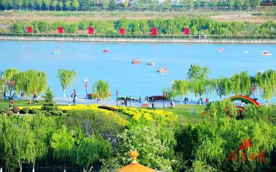 咸阳湖景区.(资料图)