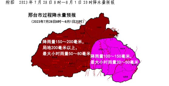 受台风"杜苏芮"影响,邢台将出现大范围强降雨