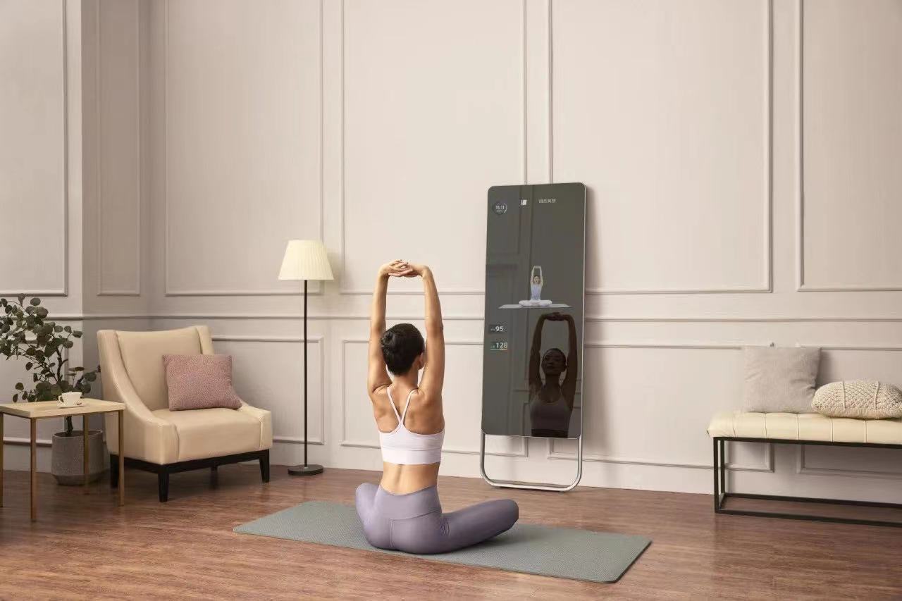 ai智能健身镜 图片来源:fiture官方微博