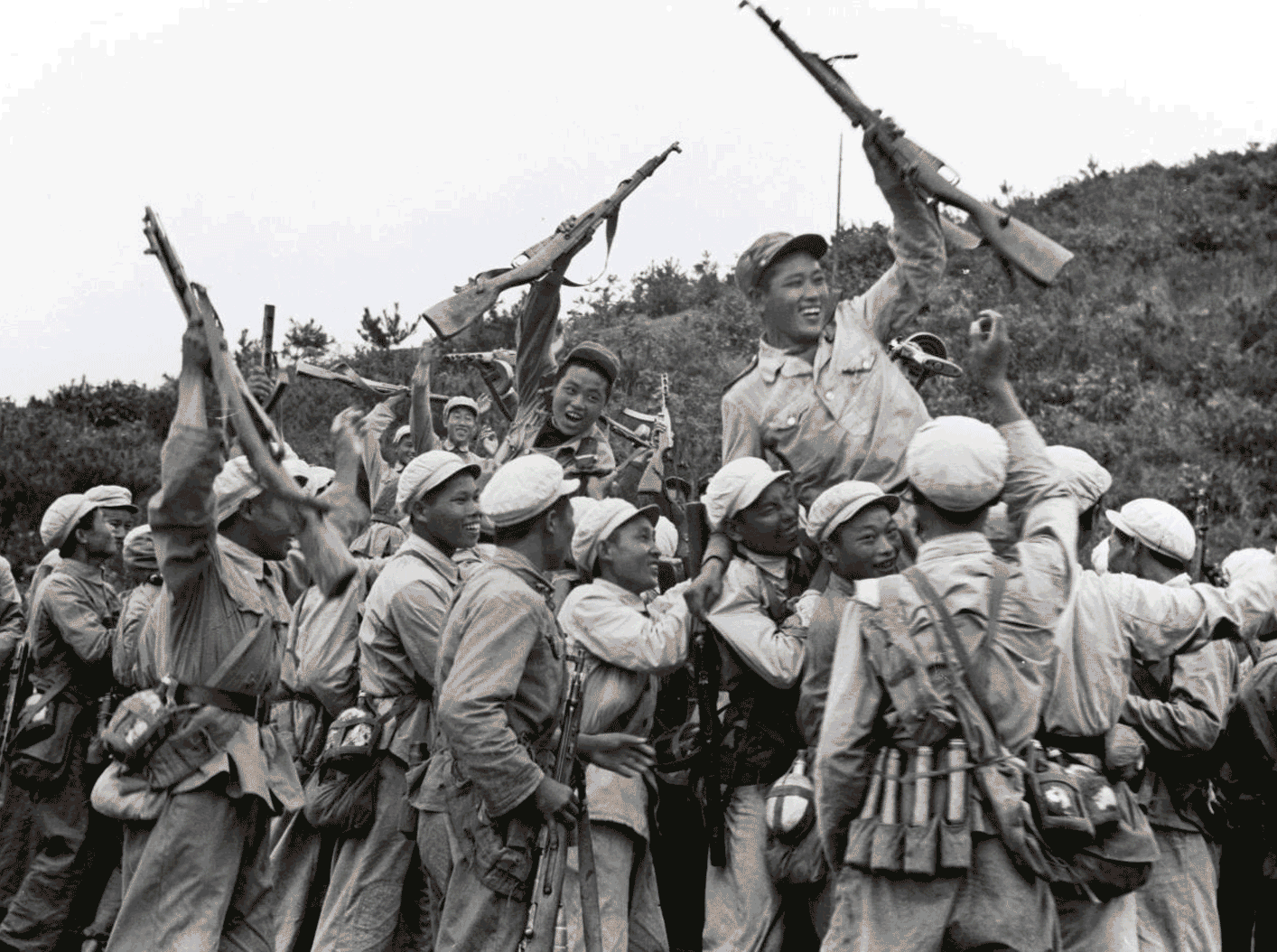 彩色修复版抗美援朝历史照片震撼来袭!