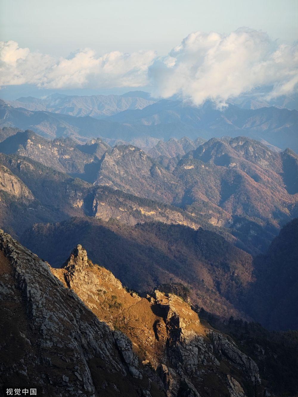 秦岭山脉 图片来源:视觉中国