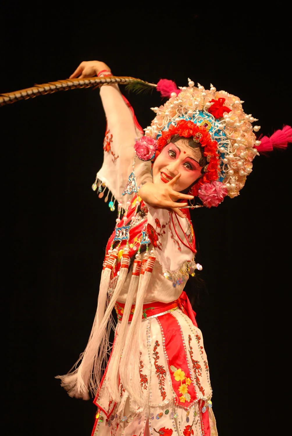 川剧花旦(段韵 摄)