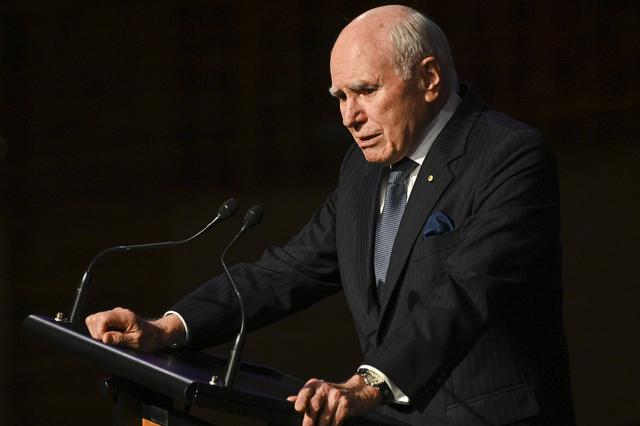 澳大利亚前总理约翰·霍华德 图源:视觉中国