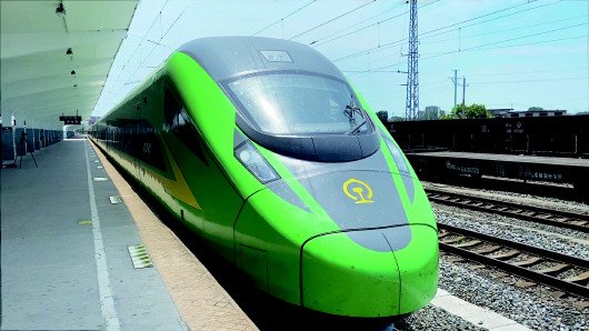 时速160公里,枣庄复兴号动车组"绿巨人"来了|枣庄市_新浪财经_新浪网