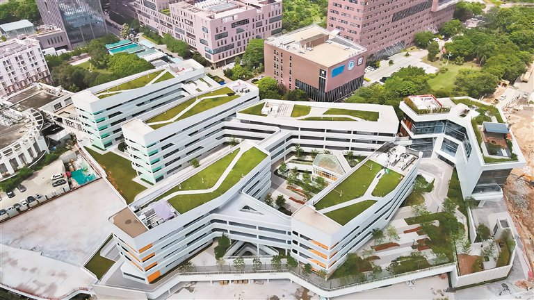深圳大学城配套学校项目(一期)效果图.(受访单位供图)