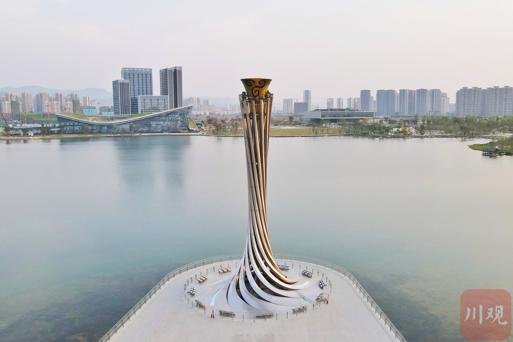 成都大运会主火炬塔.徐浩煊 摄