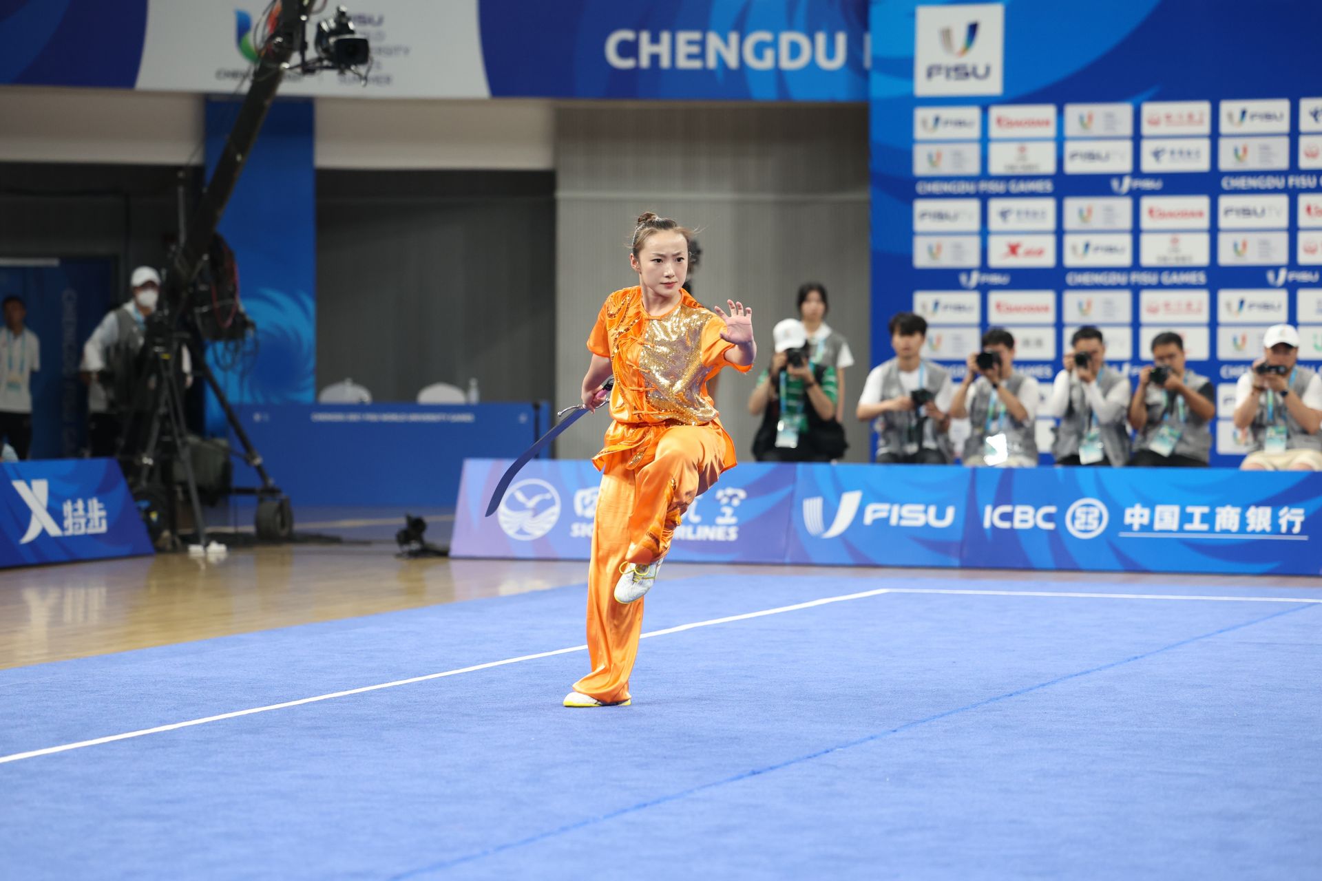 宋翠芳获成都大运会武术女子南刀冠军|武术_新浪财经_新浪网