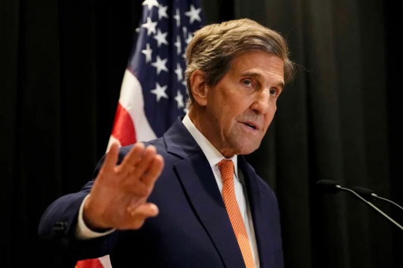 资料图片:美国总统气候问题特使约翰·克里(美联社)