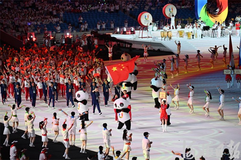 青春来袭!成都大运会开幕式高清大图来了|开幕式_新浪财经_新浪网
