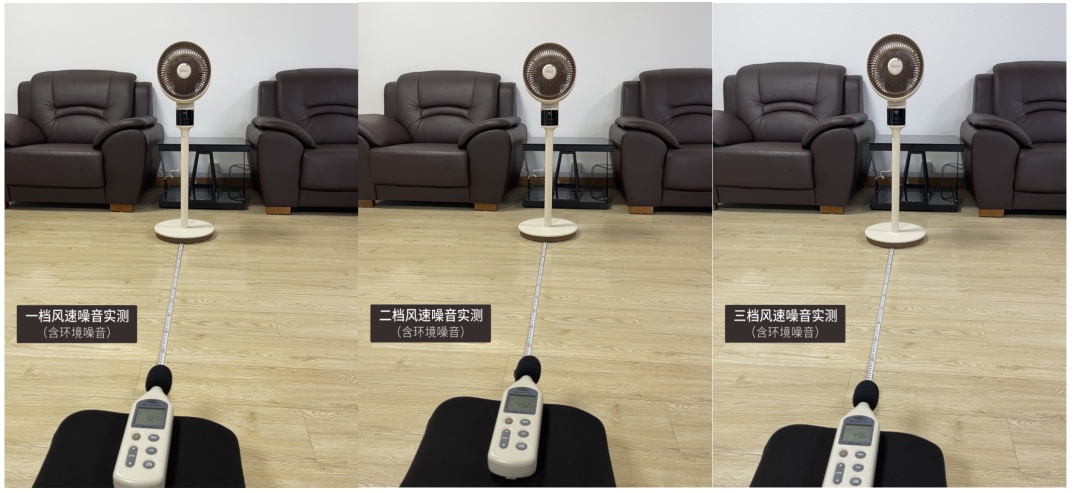 使用环境下噪音实测现场