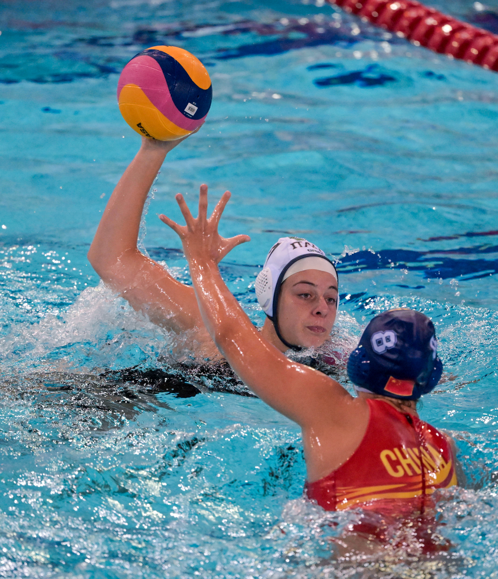 大运会女子水球:中国队战胜最强对手意大利