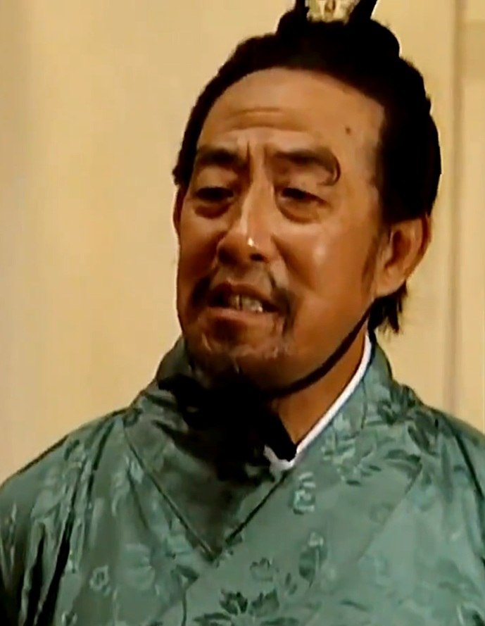 影视中的郭图(郭寿阳饰).来源/电视剧《三国演义》截图