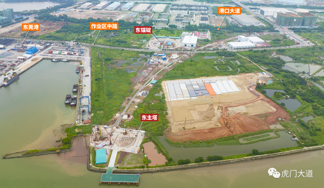 狮子洋通道土建施工,中标金额超200亿元!东莞两标段全线开工!