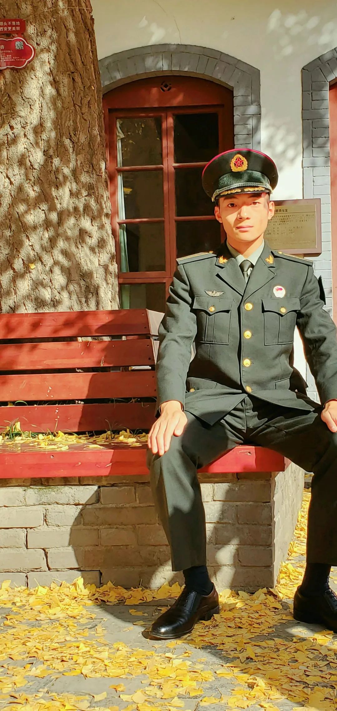 图为2023年7月在新疆喀什边防实习.(照片提供者:穆建成)