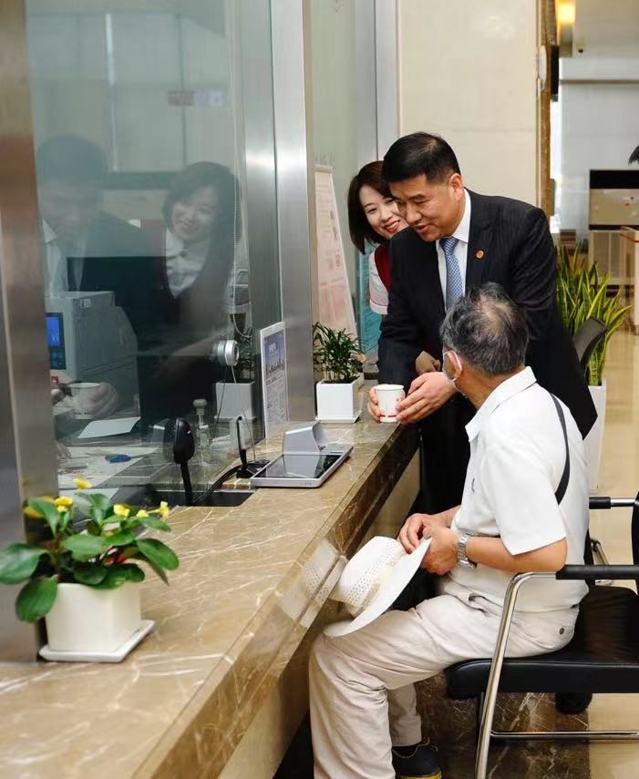 中信银行合肥分行开展"行长接待日"活动