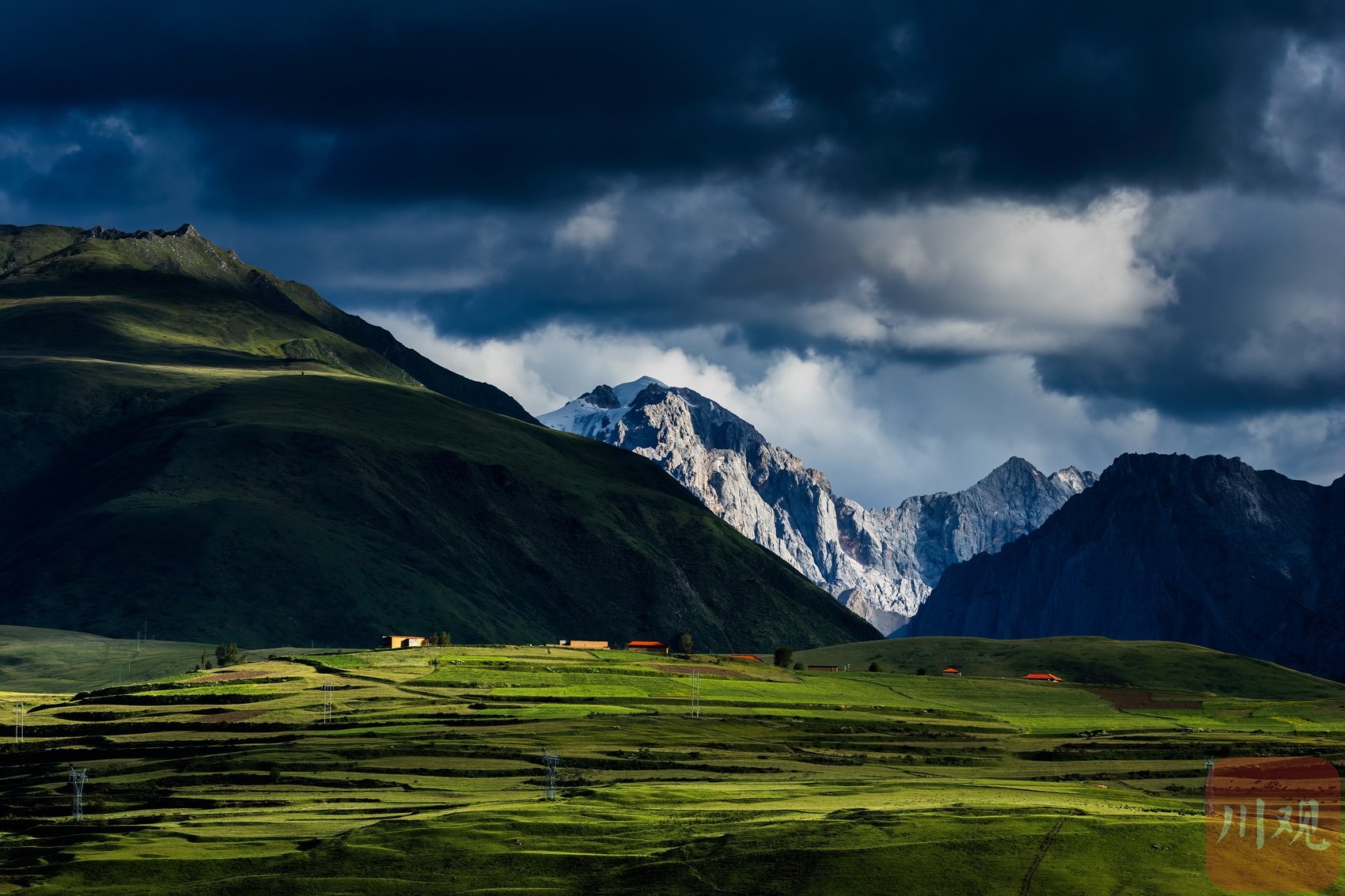 美图丨夏日清凉境 五彩甘孜美不胜收|草原_新浪财经_新浪网