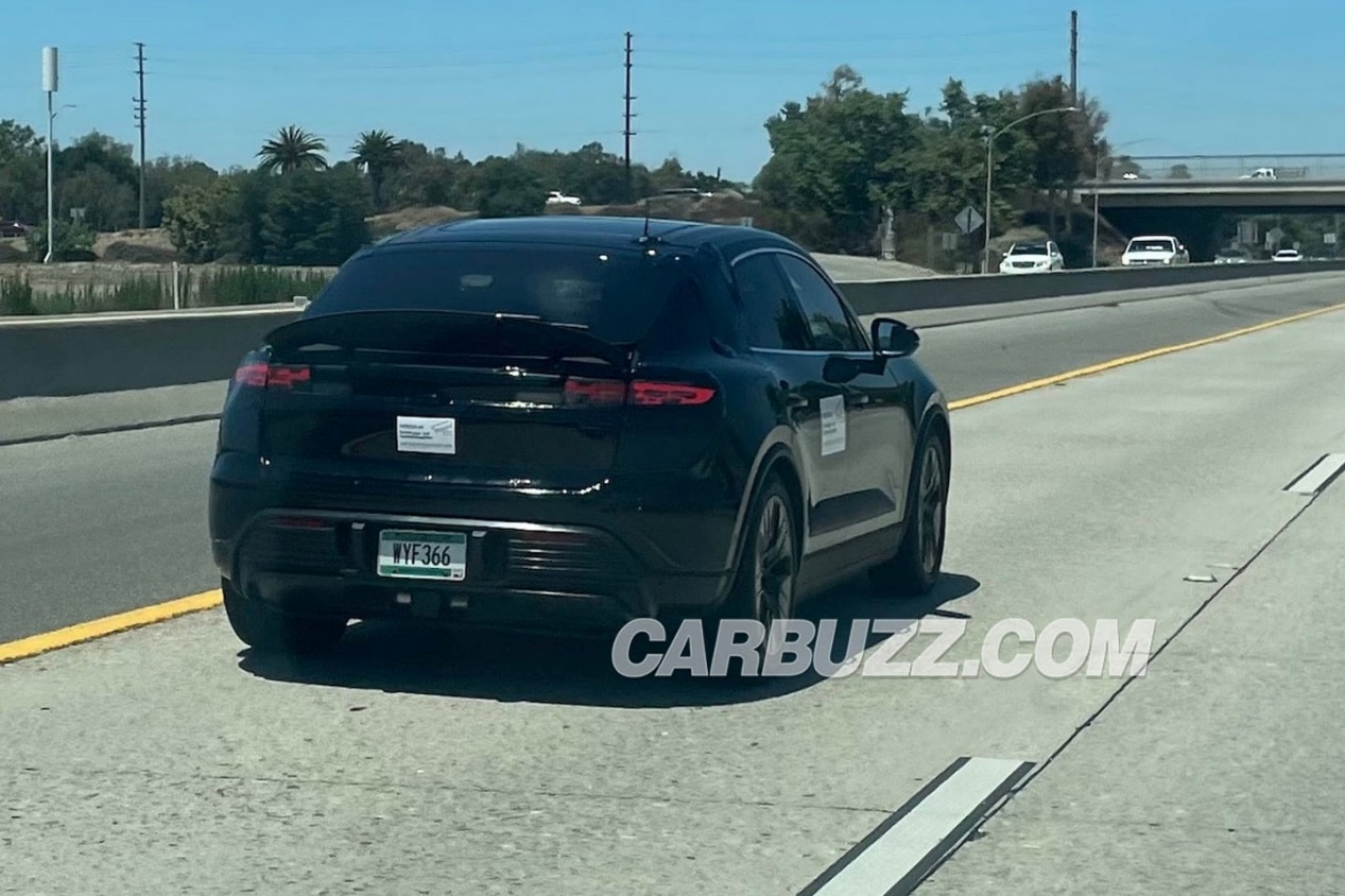 保时捷纯电新车Macan EV谍照再曝光