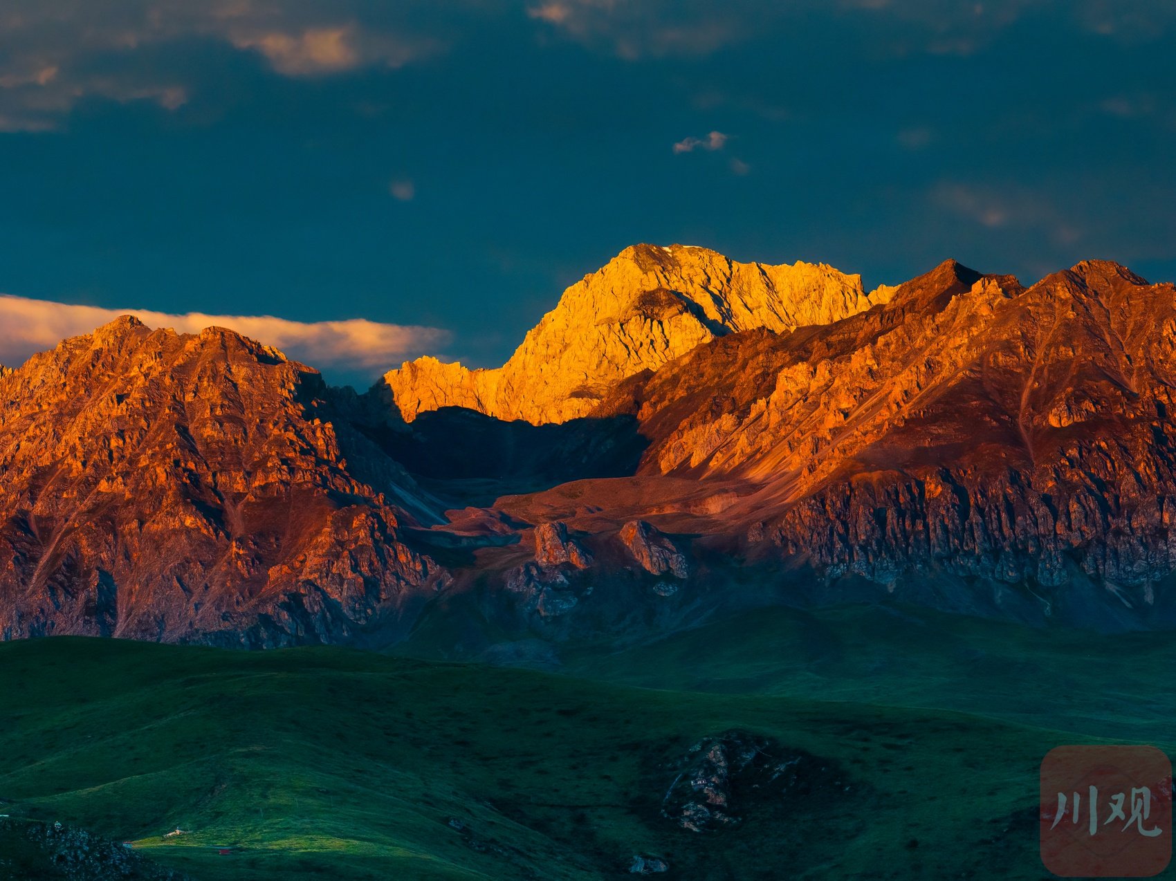 美图丨夏日清凉境 五彩甘孜美不胜收|草原_新浪财经_新浪网