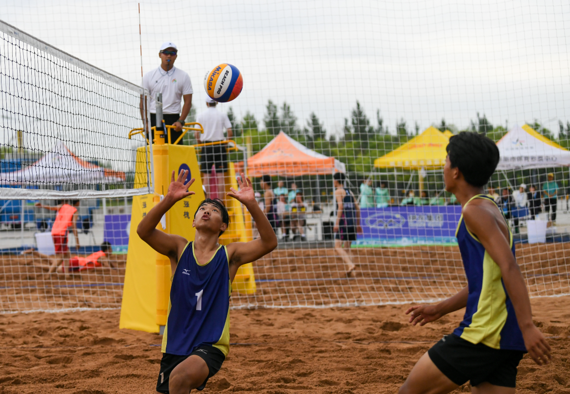 沙滩排球首次设项 包头市代表队斩获3金1银|沙滩排球_新浪财经_新浪网