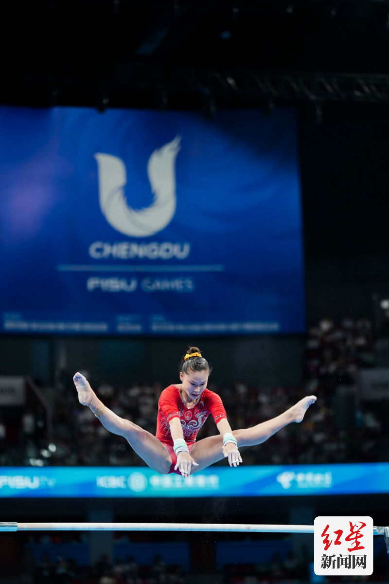 ▲杜思雨正在比赛中。摄影 张翔升