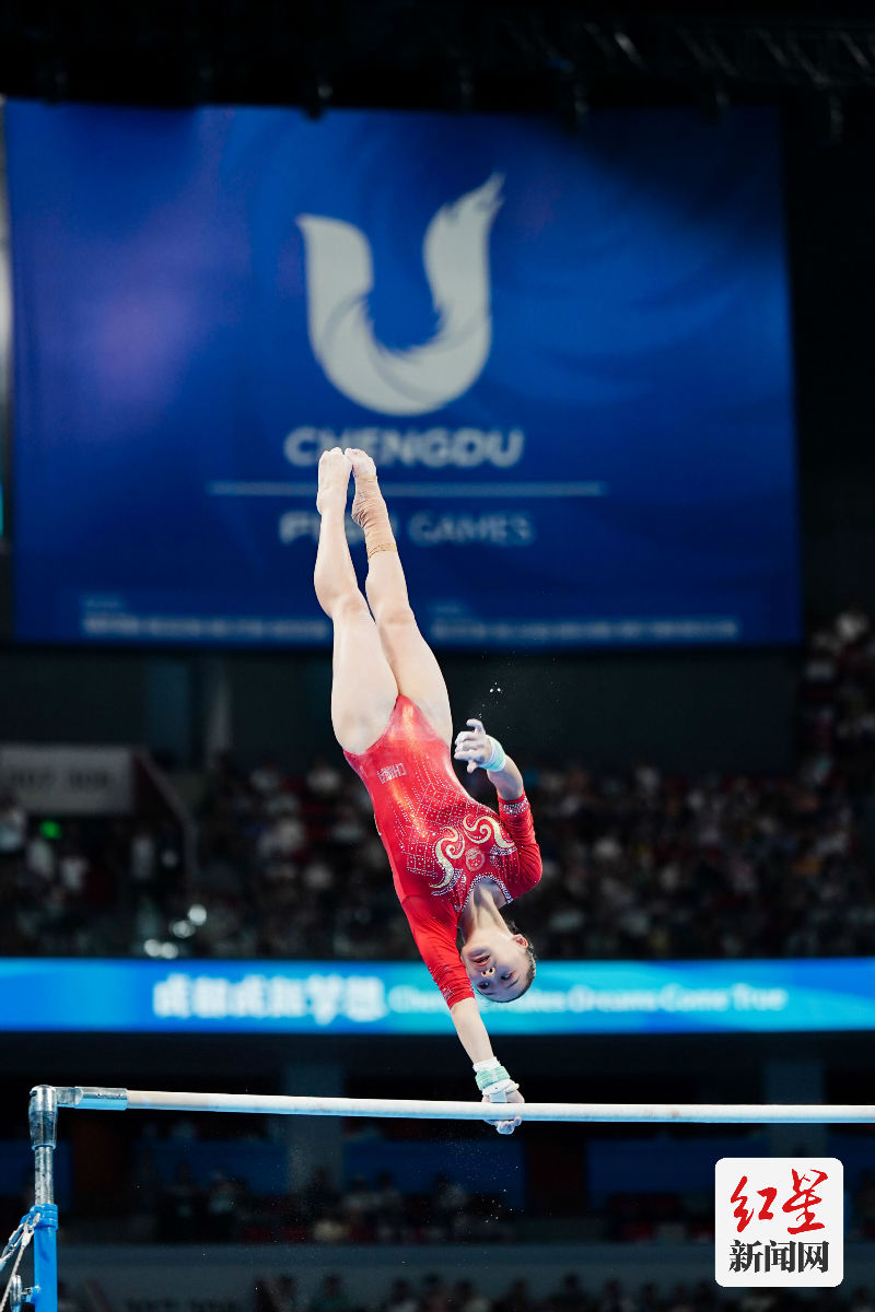 ▲罗欢正在比赛中。摄影 张翔升