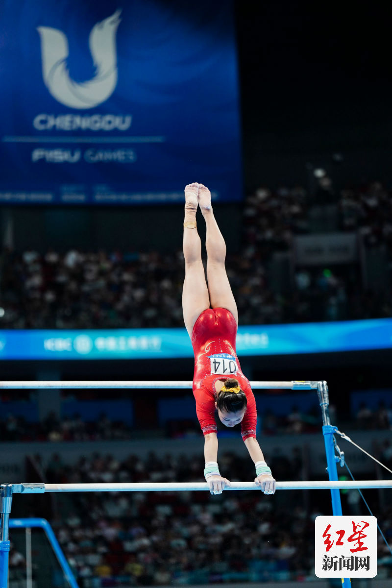 ▲杜思雨正在比赛中。摄影 张翔升