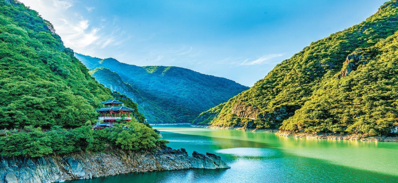 汉中石门水利风景区美景. 省水利厅供图