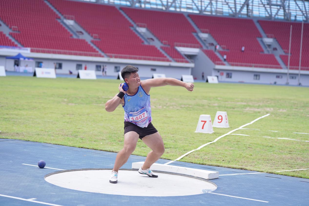 铅球比赛.赛事组委会供图