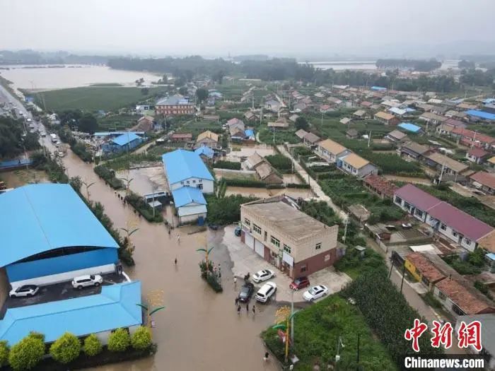 资料图:舒兰市平安镇遭遇水患
