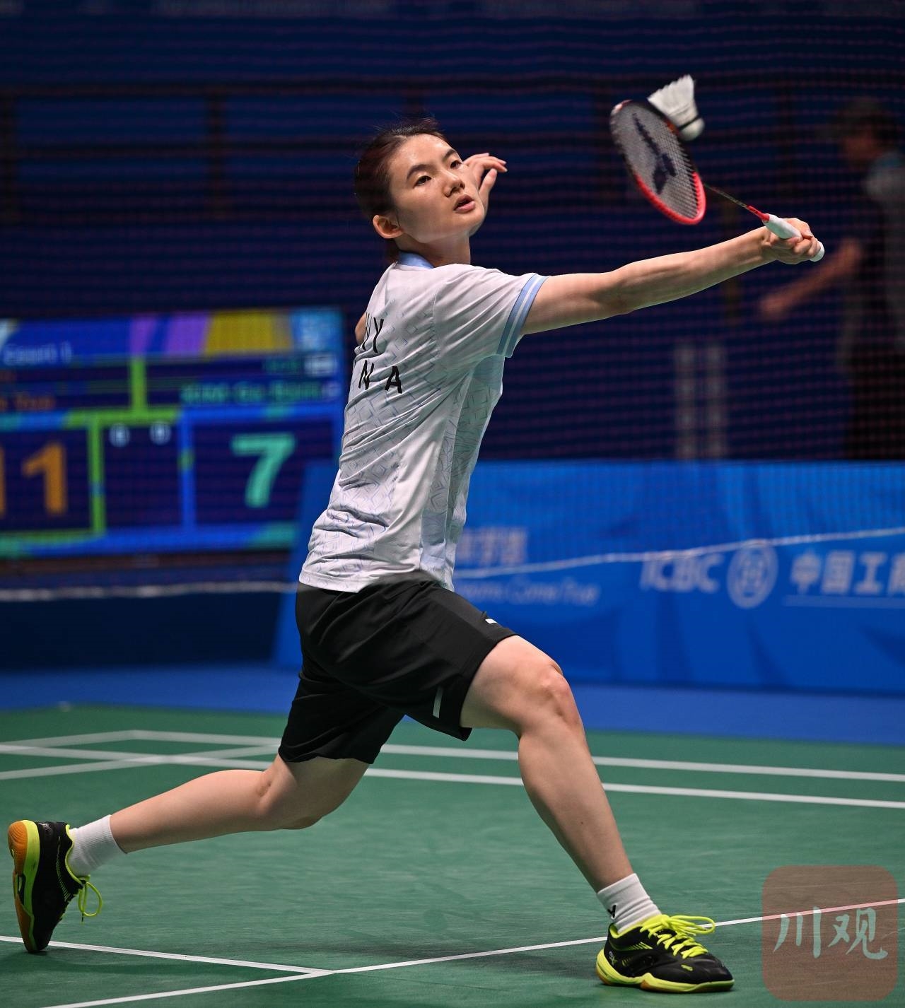 相约大运 成就梦想丨中国队选手韩悦获羽毛球女子单打冠军