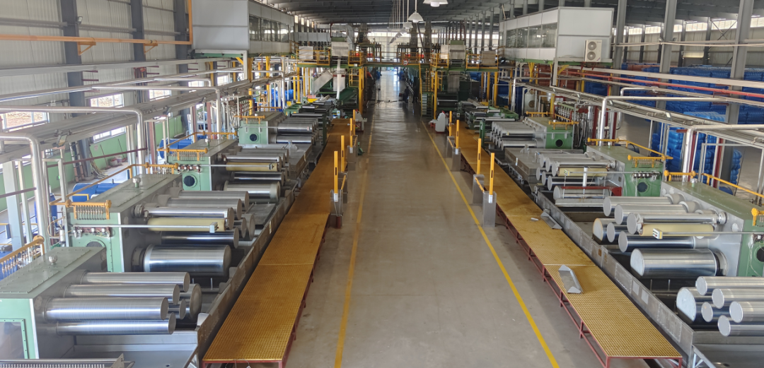 霞美环保科技有限公司年产21万吨新型环保纤维生产线项目生产车间照片