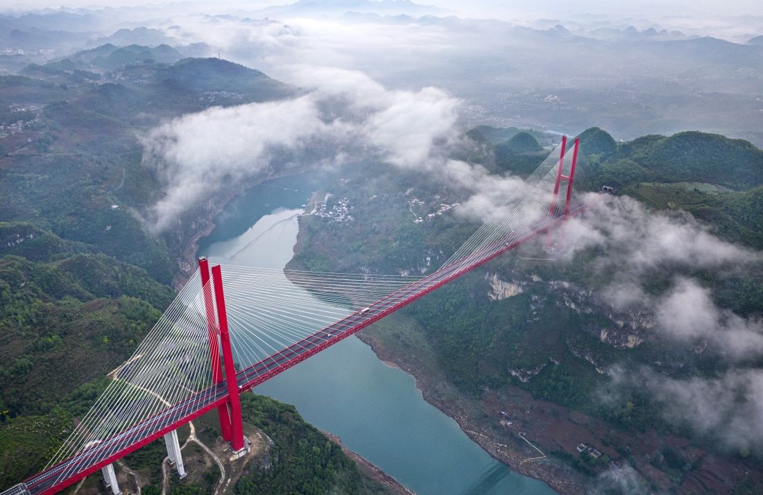 贵黔高速鸭池河大桥.史开心摄