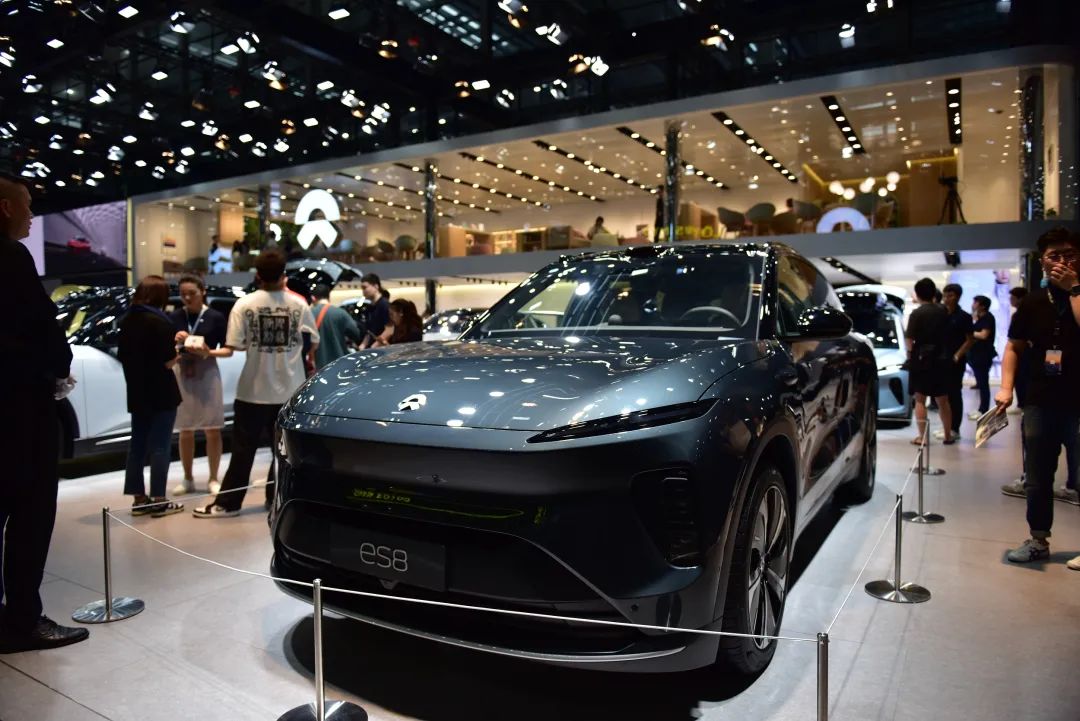 2023年6月16日，深圳福田会展中心，蔚来ES8车型。图源/视觉中国）