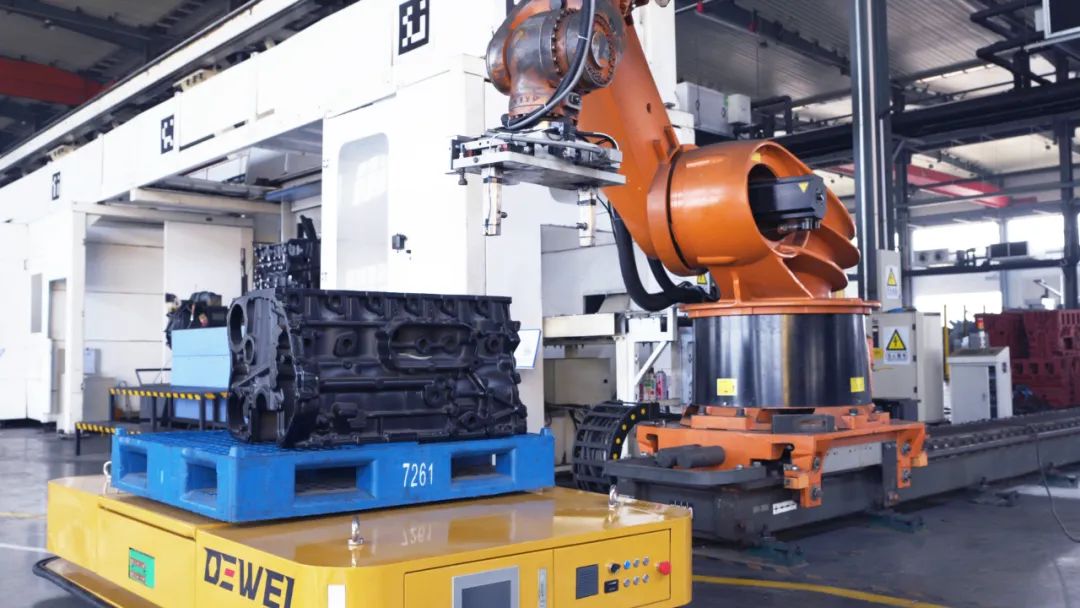 德威动力智能化生产车间(受访者供图)