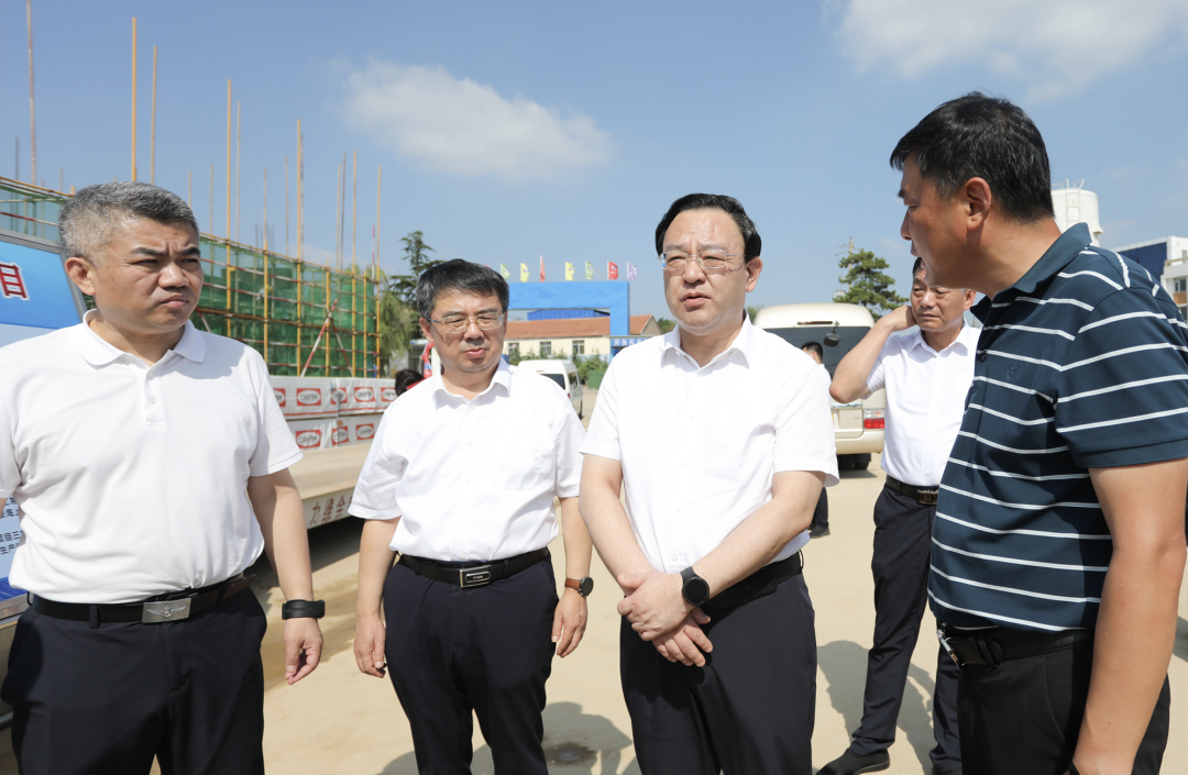 8月9日,市委书记闫剑波到文登区,荣成市,乳山市,南海新区,实地调研