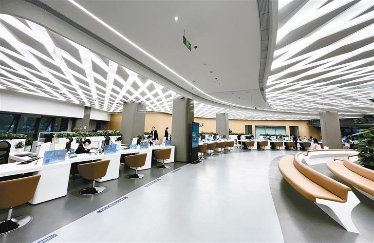 西安市政务服务中心.(记者 雷伟东 摄 资料图片)