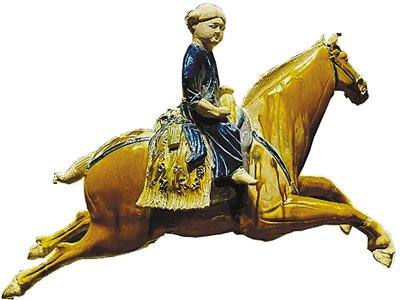 唐三彩腾空马 春风得意马蹄疾|唐代_新浪财经_新浪网