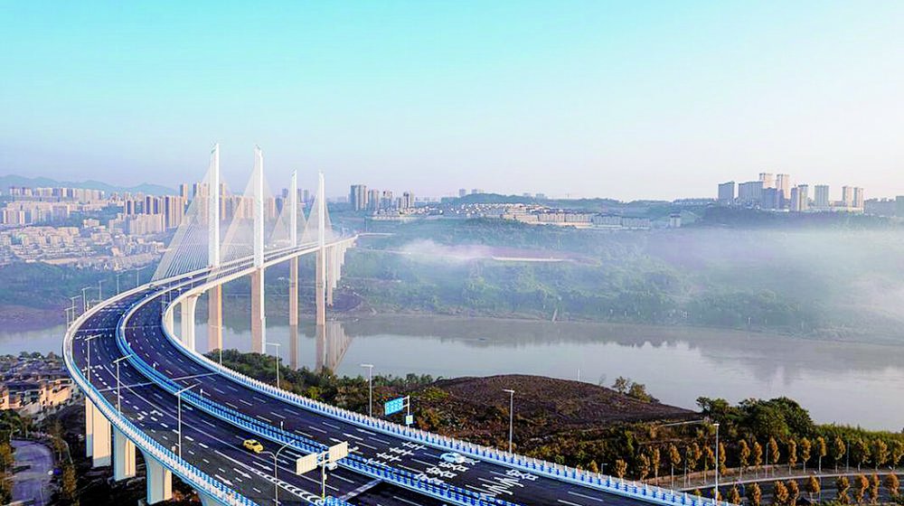 蔡家嘉陵江大桥 两江新区融媒体中心供图