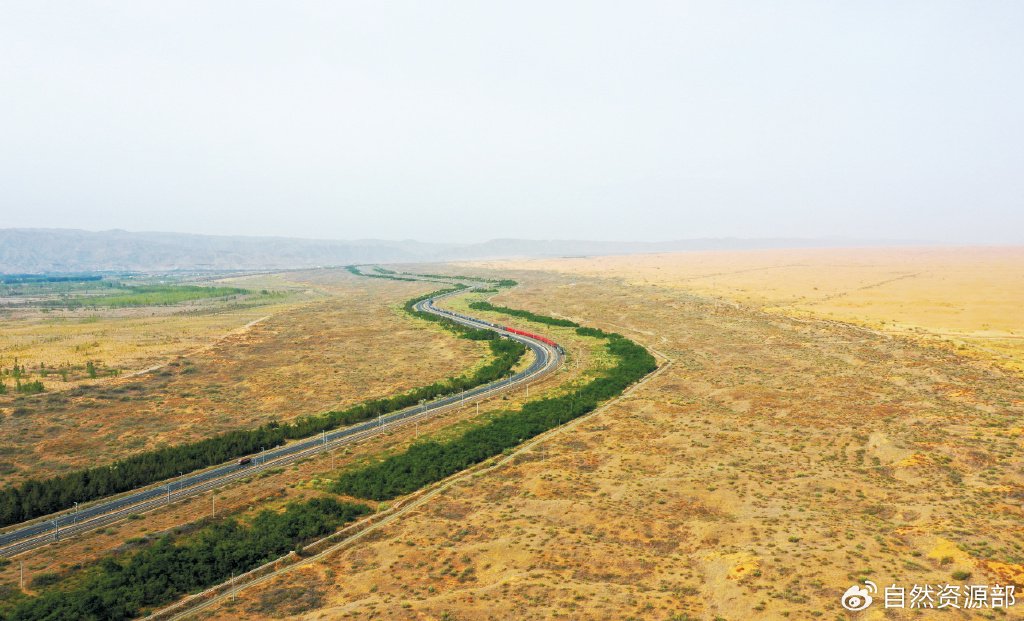 绿染大漠,好一幅人沙和谐新画卷——宁夏中卫市防沙治沙工程见闻