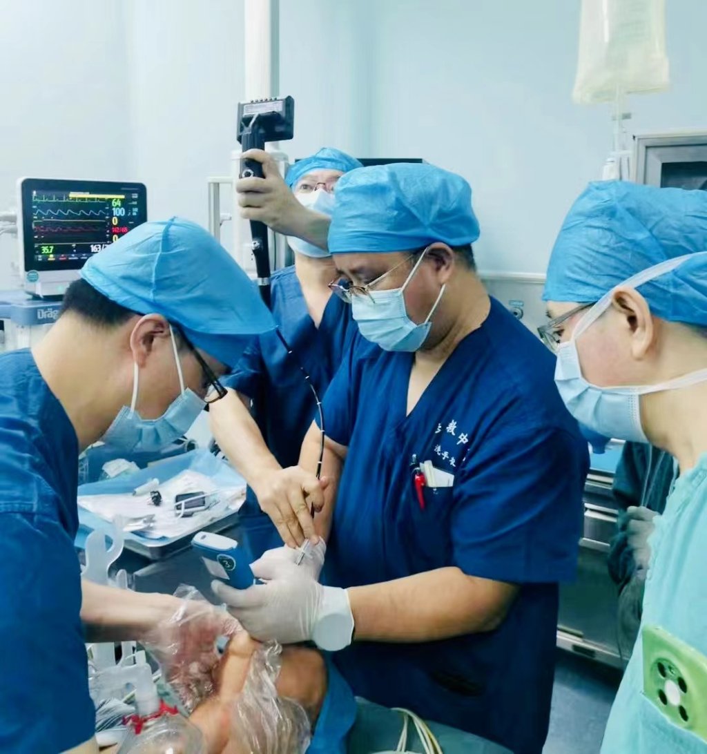 手术现场.医院供图