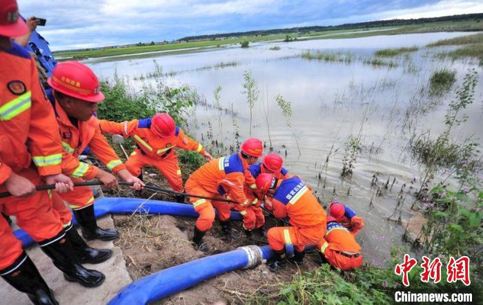 國家安全生產應急救援隊伍馳援吉林榆樹抗洪救災 - 新浪香港