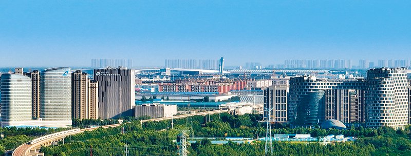 郑州航空港经济综合实验区(2023 年 6 月摄) 刘畅摄