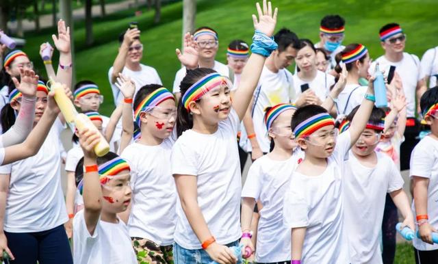 长兴岛亲子彩虹跑,一起跑出五彩的笑容!|郊野公园_新浪财经_新浪网