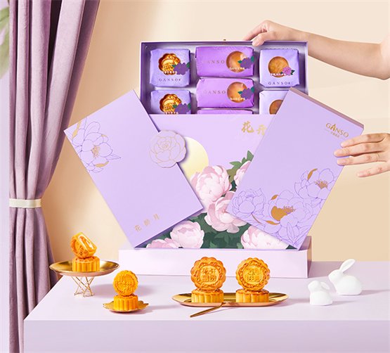 中秋送礼送元祖,元祖高端月饼礼盒华美大气有品位!_新浪财经_新浪网