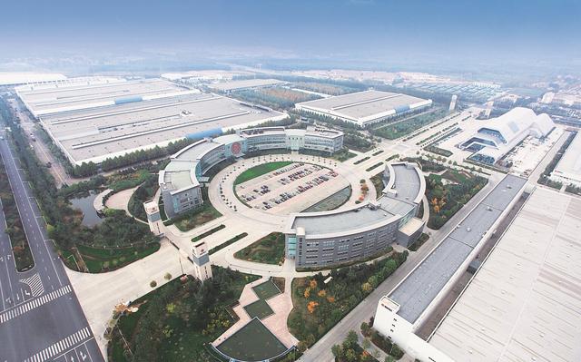 潍柴高新工业园区鸟瞰图