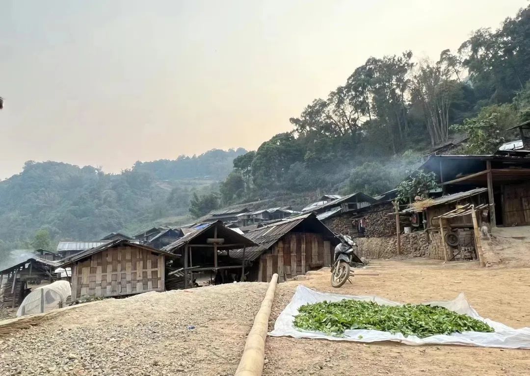 果敢乡下民宅。受访者提供