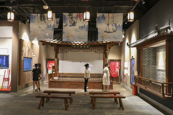 东宝区非物质文化遗产展示馆(7月24日摄) 新华网发 黎威晗 摄