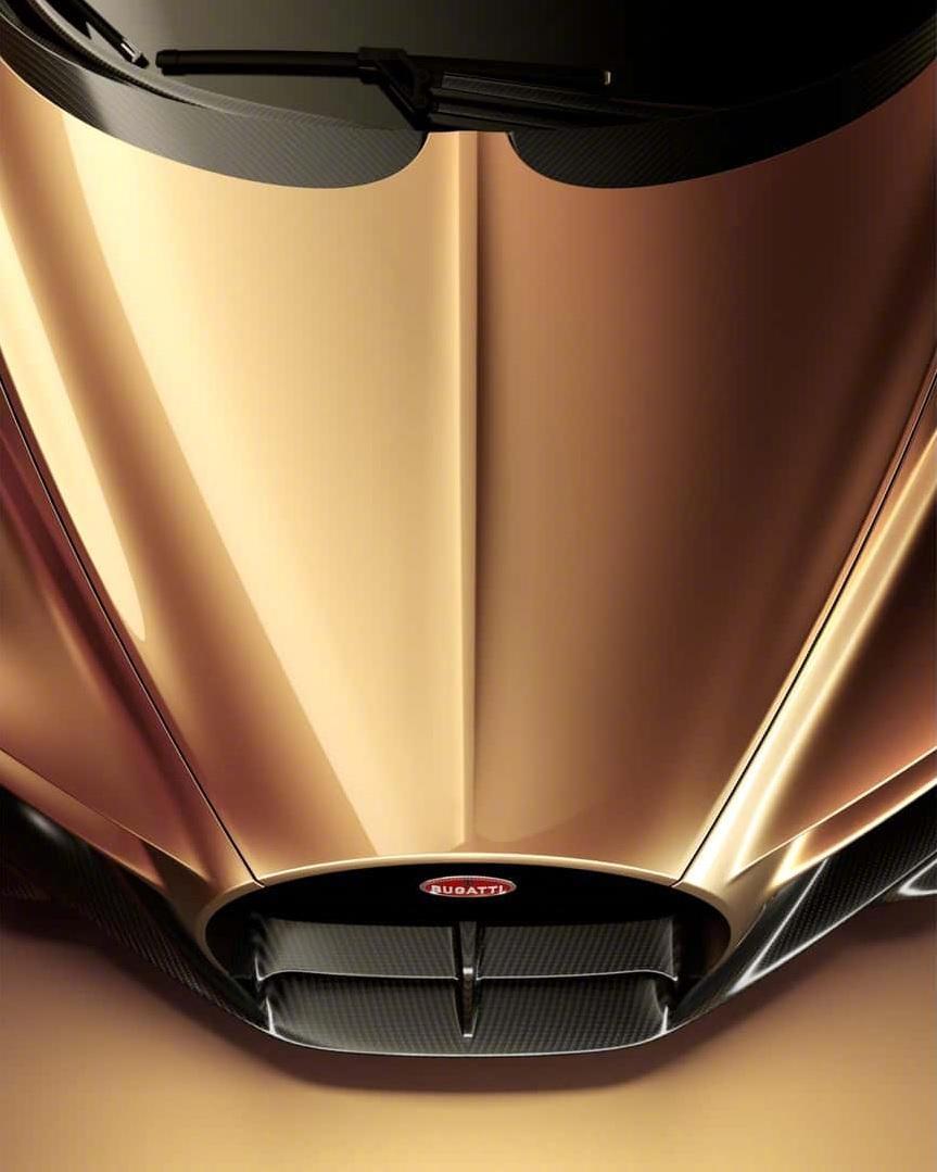 布加迪W16 Mistral金色特别版 500万欧元起售